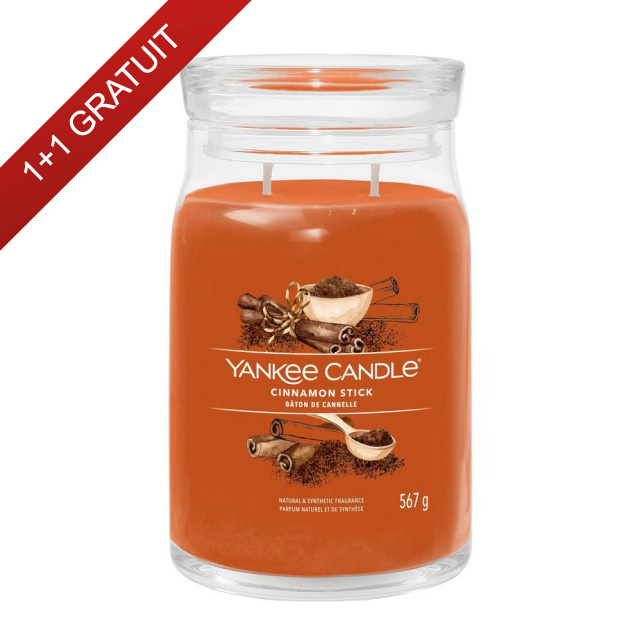 Yankee Candle Lumanare Parfumata Borcan Mare Signature Cinnamon Stick Yankee Candle Lumanare Parfumata Borcan Mare Signature Cinnamon Stick